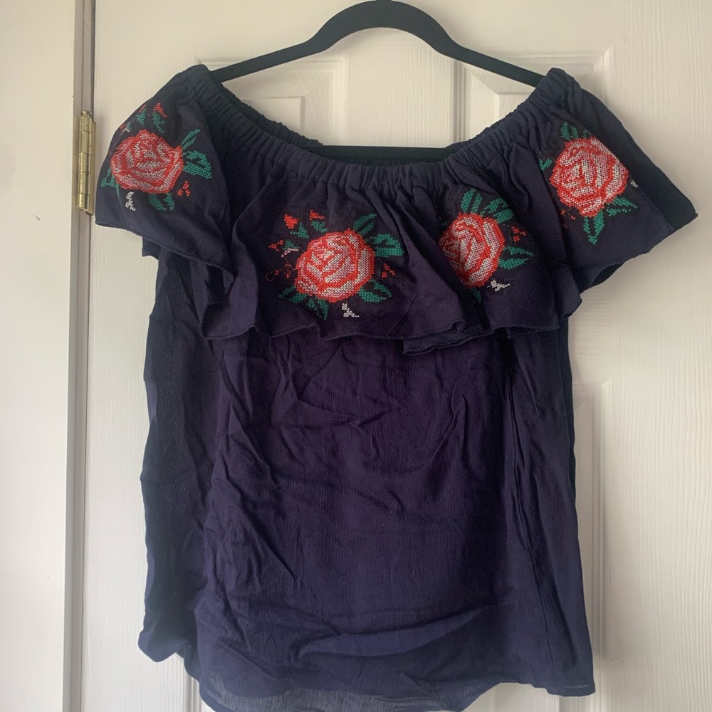 Off the shoulder blouse